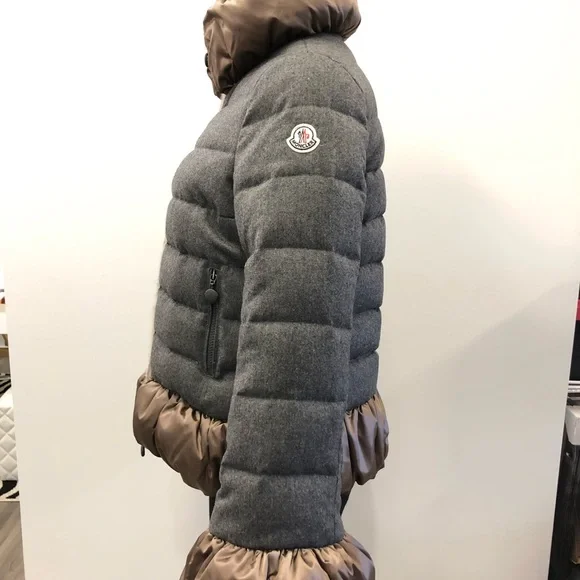 Authentic Moncler Makori Giubbotto Virgin Wool Down Jacket Designer 2 - US M 6-8 - Picture 1 of 16